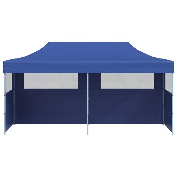vidaXL Tenda de Festa Azul 291 x 580 x 315 cm Tecido Oxford