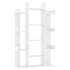 vidaXL Estante 86x25,5x140 cm derivados de madeira branco