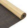 vidaXL Tapete retangular 100x400 cm bambu cor natural clara