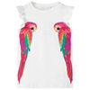 T-shirt infantil cor cru 92