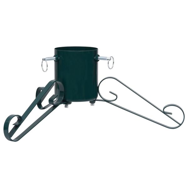 vidaXL Suporte para &aacute;rvore de Natal 58x58x21 cm verde