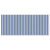vidaXL Toldo Retr&aacute;til Azul e Branco 300 x 200 cm Poli&eacute;ster e Alum&iacute;nio