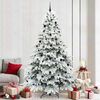 vidaXL &Aacute;rvore de Natal Artificial com 300 LEDs Branco 240 cm PE e PVC