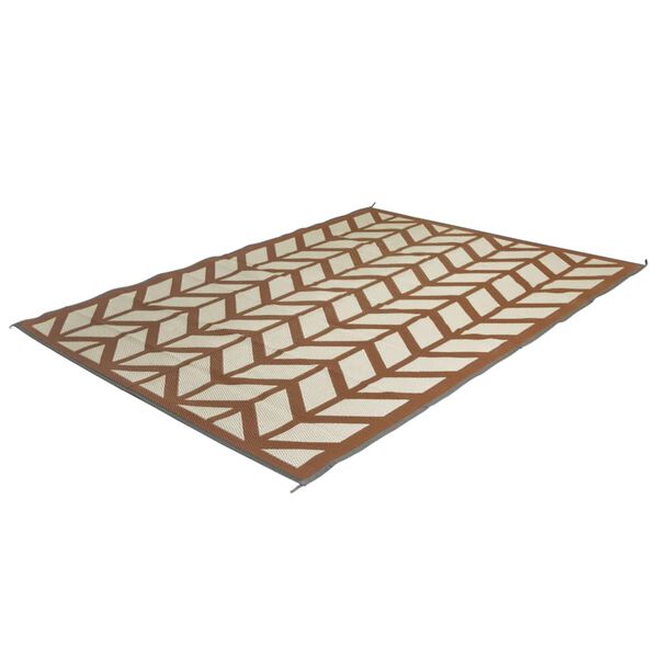 Bo-Camp Tapete de exterior Chill mat Flaxton M 2x1,8 m cor argila
