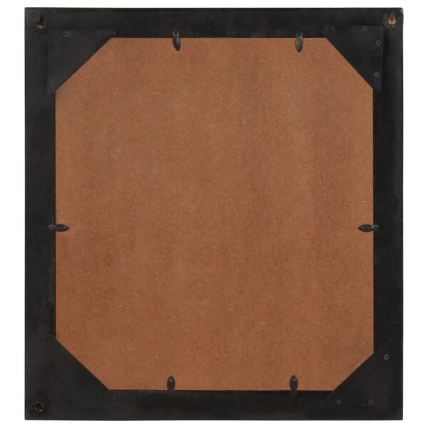 vidaXL Espelho de casa de banho 55x1x60 cm vidro e mangueira maciça