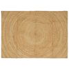 vidaXL Tapetes de &aacute;rea Retangular Castanho 120 x 170 cm Juta