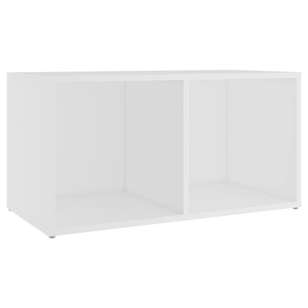 vidaXL 5 pcs conjunto de móveis de TV contraplacado branco