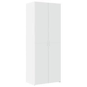 vidaXL Arm&aacute;rio alto 70x42,5x185 cm derivados de madeira branco