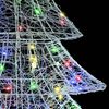 vidaXL &Aacute;rvore de Natal com 160 LEDs Multicolor 150 cm Acr&iacute;lo