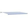 vidaXL Toldo retr&aacute;til Azul e Branco 600 &times; 300 cm Poli&eacute;ster e Alum&iacute;nio