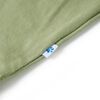 T-shirt infantil caqui-claro 116