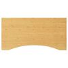 vidaXL Tampo de secret&aacute;ria 100x50x4 cm bambu