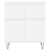 vidaXL Aparador 60x35x70 cm derivados de madeira branco