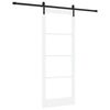 vidaXL Porta Deslizante ORKDAL Branco 83 x 211 cm