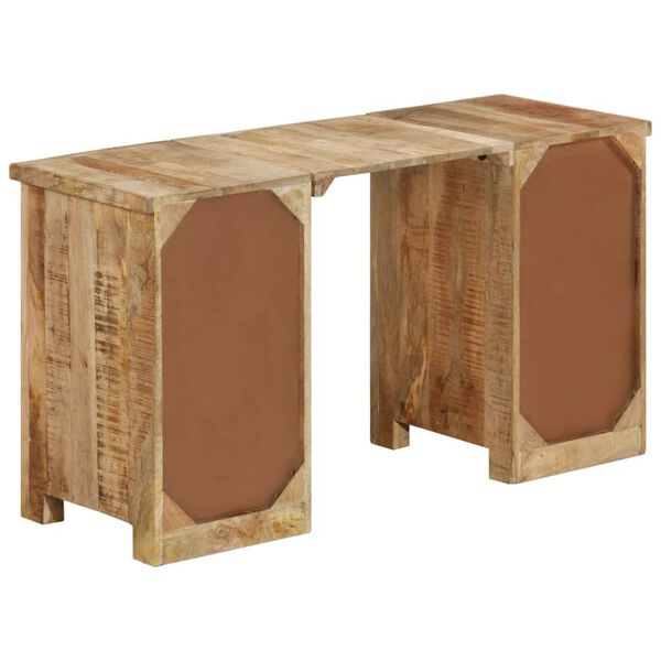 vidaXL Secret&aacute;ria pedestal 140x50x77 cm madeira de mangueira maci&ccedil;a