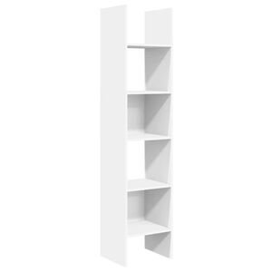 vidaXL Estante de livros 40x35x180 cm derivados de madeira branco