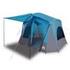 vidaXL Tenda de campismo cabana para 5 pessoas imperme&aacute;vel azul