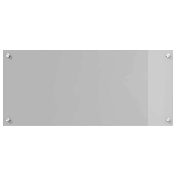 vidaXL Painel de cozinha 2 pcs Cinzento-claro 90 x 40 cm
