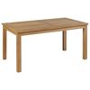 vidaXL Mesa de centro em teca 90x50x45 cm