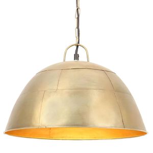 vidaXL Candeeiro teto vintage indust. redondo 25 W 41 cm E27 bronze
