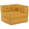 vidaXL Sof&aacute; modular amarelo 70x70x54 em tecido