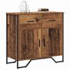 vidaXL Buffet com gaveta Madeira antiga 79,5 x 35,5 x 74,5 cm