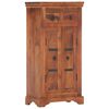 vidaXL Aparador 50x30x100 cm madeira de acácia maciça