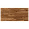 vidaXL Tampo de Mesa Retangular 90 x 50 x 3,5 cm Retangular Natural