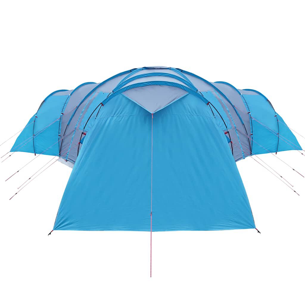 vidaXL Tenda familiar em cúpula para 12 pessoas impermeável azul
