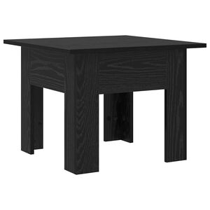 vidaXL Mesa de centro Carvalho Preto 55 x 55 x 42 cm