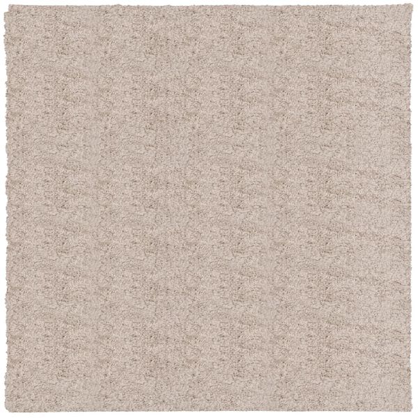 vidaXL Tapete shaggy de pelo alto PAMPLONA 200x200 cm bege