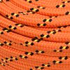 vidaXL Corda de barco 16 mm 25 m polipropileno laranja