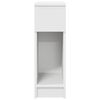 vidaXL Mesas de cabeceira com gaveta 2 pcs 20x36x60 cm branco
