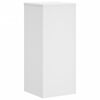 vidaXL Suportes p/ plantas 2 pcs 30x30x70 cm derivados madeira branco