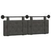 vidaXL Cabeceira suspensa PU Antigo