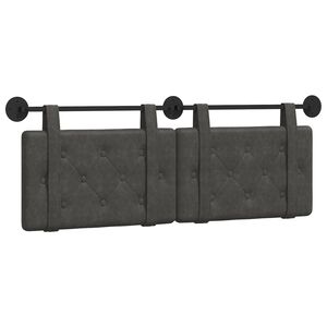vidaXL Cabeceira suspensa PU Antigo