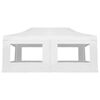 vidaXL Tenda dobr&aacute;vel profissional com paredes alum&iacute;nio 6x3 m branco