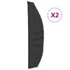 vidaXL Capas p/ guarda-sol de jardim 2 pcs 280x30/81/45 cm oxford 420D