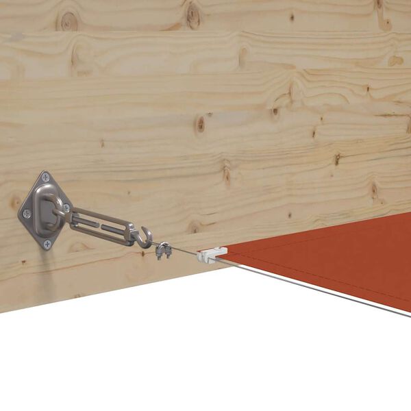 vidaXL Toldo vertical 140x600 cm tecido oxford cor terracota