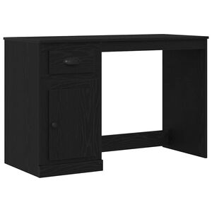 vidaXL Mesa Carvalho Preto 50 x 115 x 75 cm Derivados de Madeira