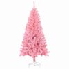 vidaXL &Aacute;rvore de Natal com 150 LEDs com suporte Rosa 150 cm PVC