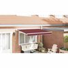 vidaXL Estrutura de Toldo Borgonha 300 x 200 cm