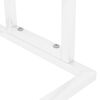 vidaXL Toalheiro de pé 48x24x78,5 cm ferro branco