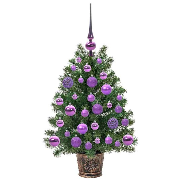 vidaXL &Aacute;rvore de Natal Artificial com 150 LEDs Verde 75 cm PE e PVC
