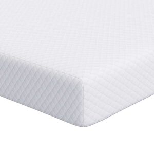 vidaXL Topper de Colch&atilde;o Branco 70 x 200 cm Tecido Jacquard