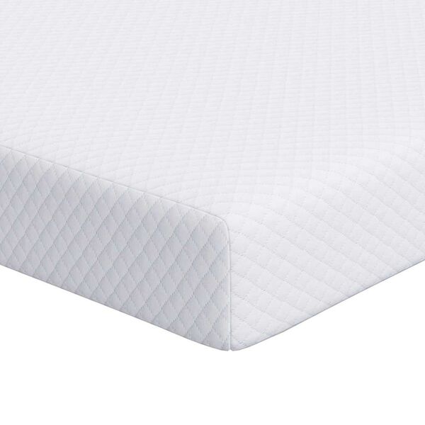 vidaXL Topper de Colch&atilde;o Branco 70 x 200 cm Tecido Jacquard
