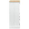vidaXL Arm&aacute;rio de Vinho Branco 97 x 45 x 114 cm