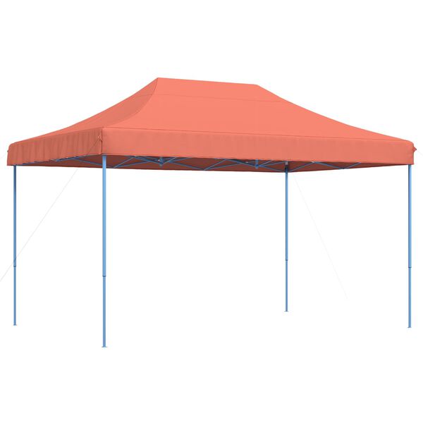 vidaXL Tenda para festas pop-up dobr&aacute;vel 440x292x315 cm terracotta