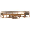 vidaXL Conjunto de Sof&aacute;s para Exterior 6 pcs Natural