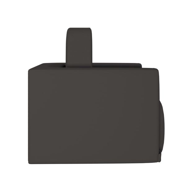 vidaXL Sof&aacute; infantil 2-em-1 couro artificial preto